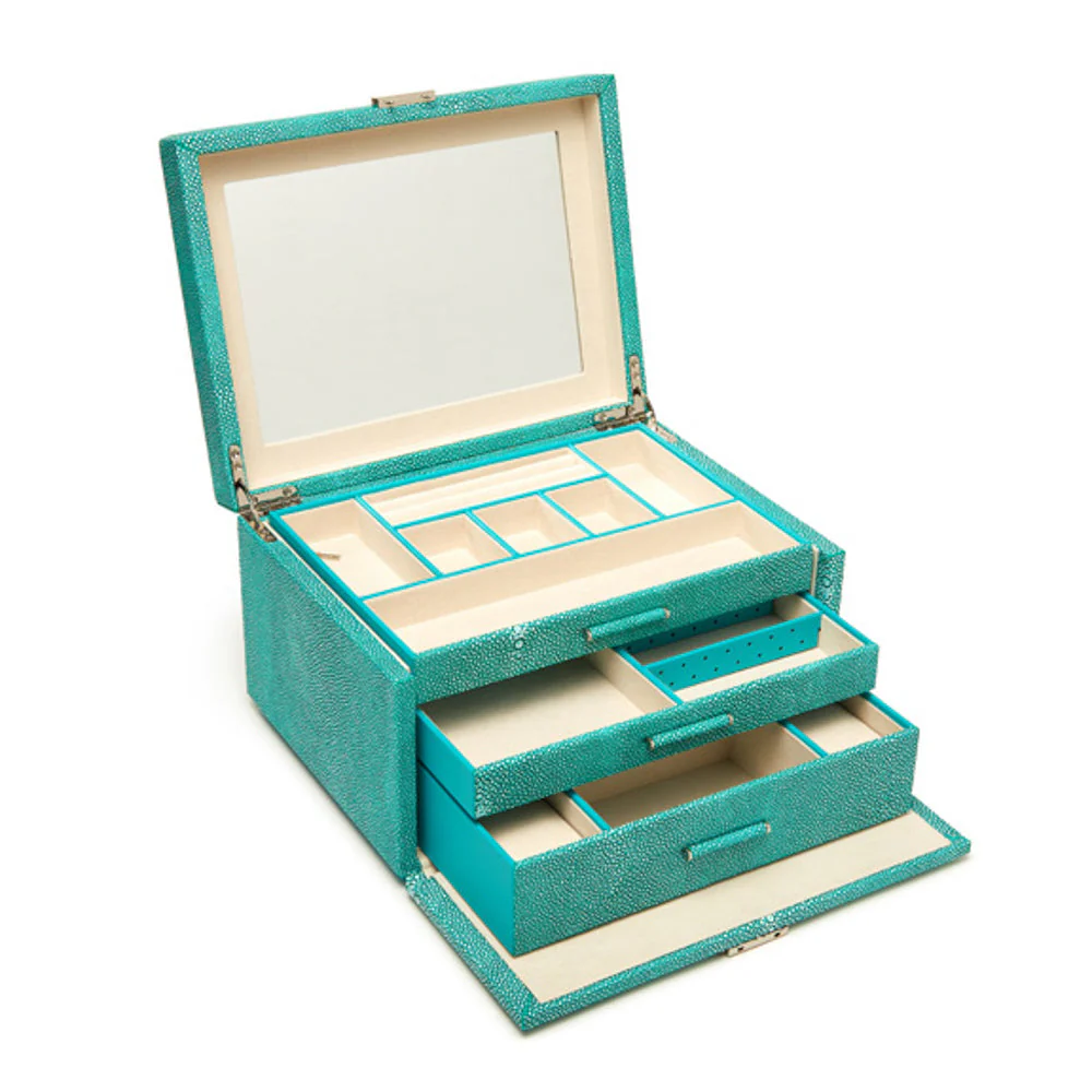 Aiden 3 Tray Jewelry Box Assorted - Image 5