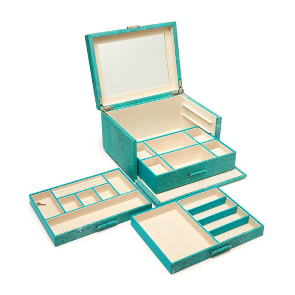Aiden 3 Tray Jewelry Box Assorted - Image 6