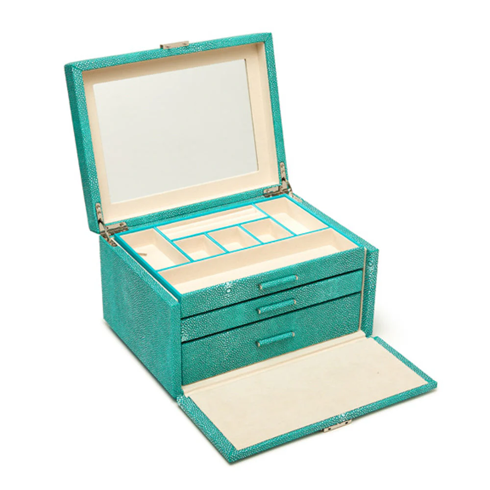 Aiden 3 Tray Jewelry Box Assorted - Image 7