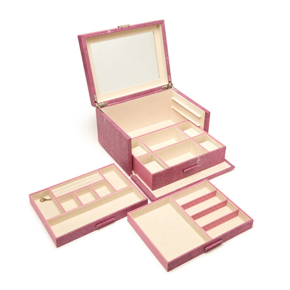Aiden 3 Tray Jewelry Box Assorted - Image 9