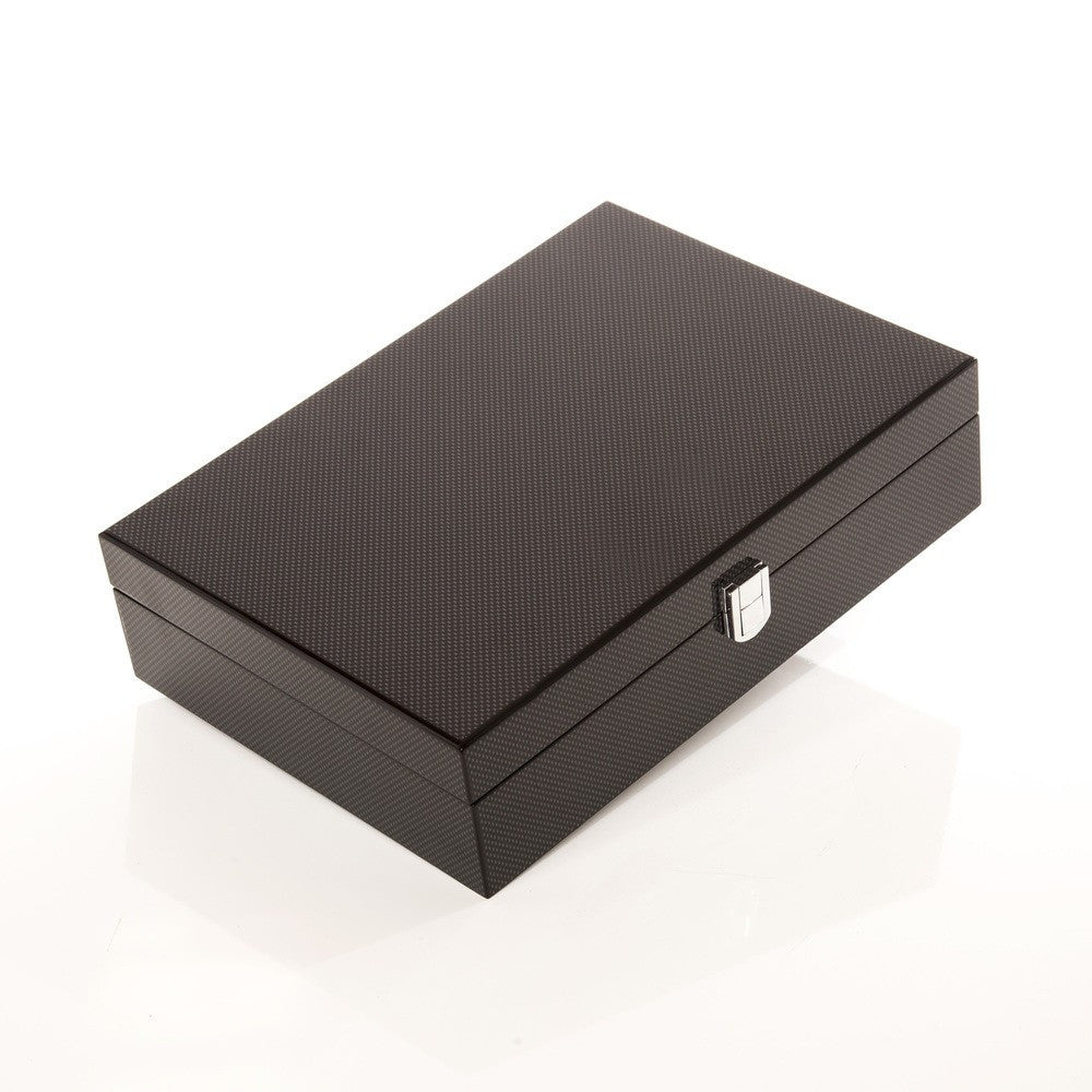 Carbon Fiber Series- Poker Set 200 Chips - Image 2