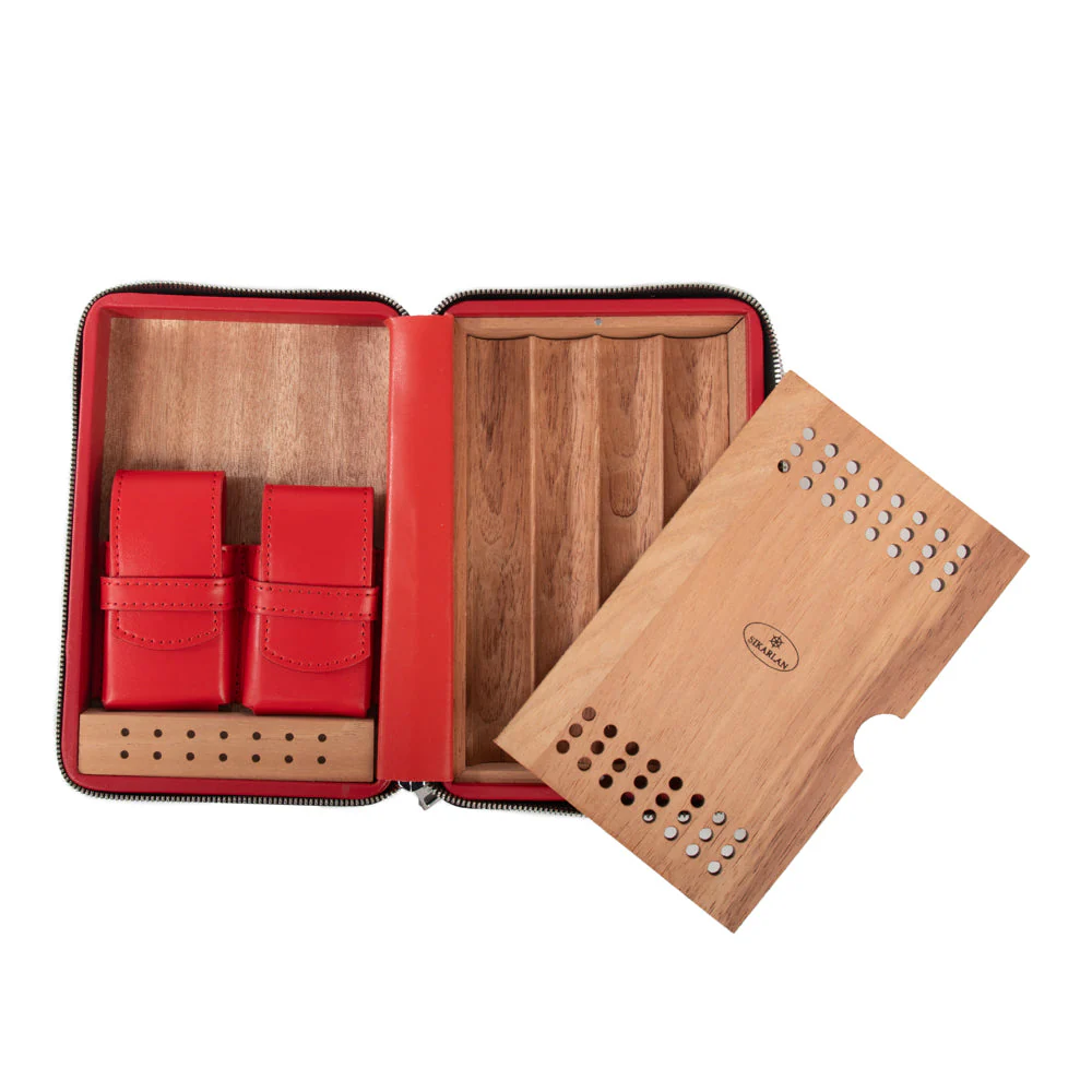 Devon Croco Cigar Travel Case - Image 8