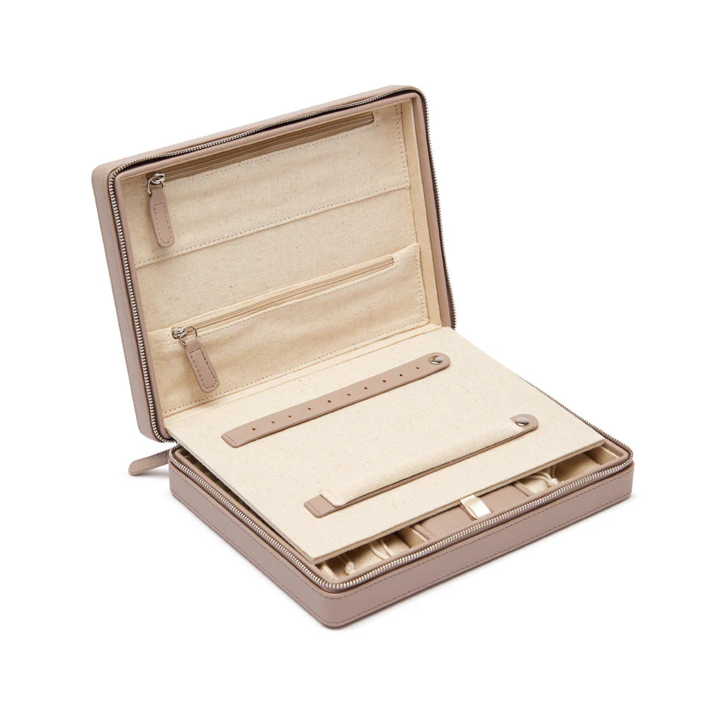 Luna Large Travel Jewelry Case (Grey) - Image 2