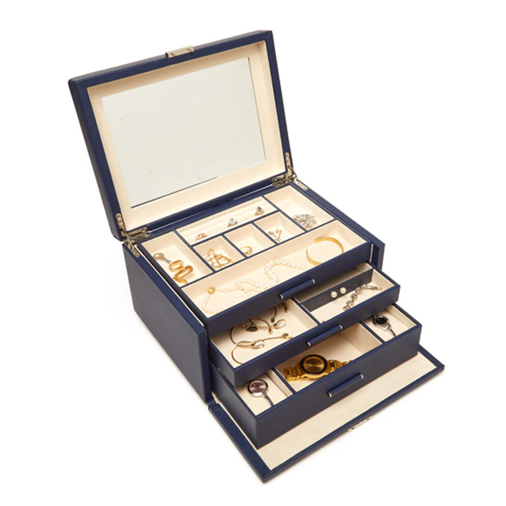 Riley 3 Tray Jewelry Box - Image 15