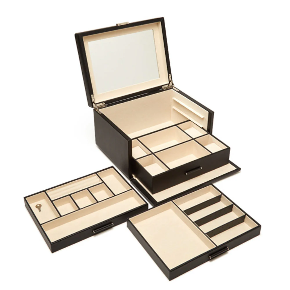 Riley 3 Tray Jewelry Box - Image 2