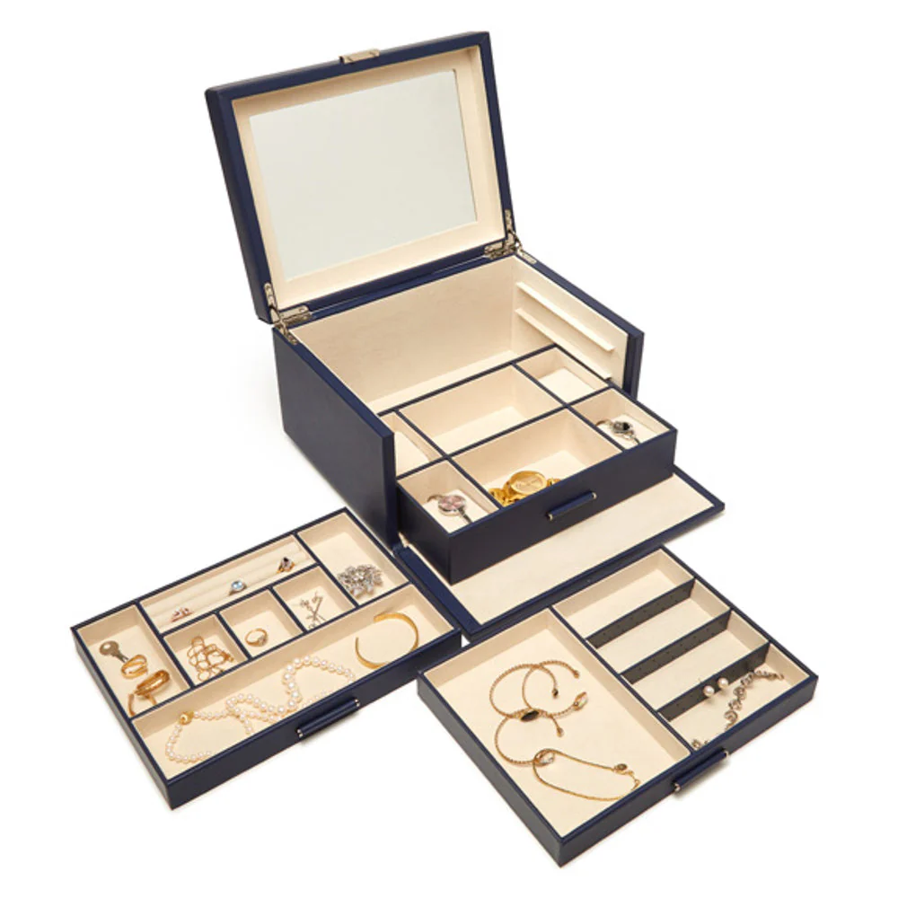 Riley 3 Tray Jewelry Box - Image 6