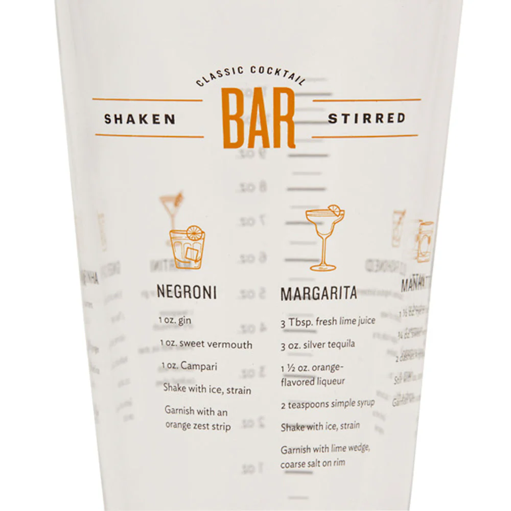 Skye Cocktail Recipe Shaker (Gold) - Image 2