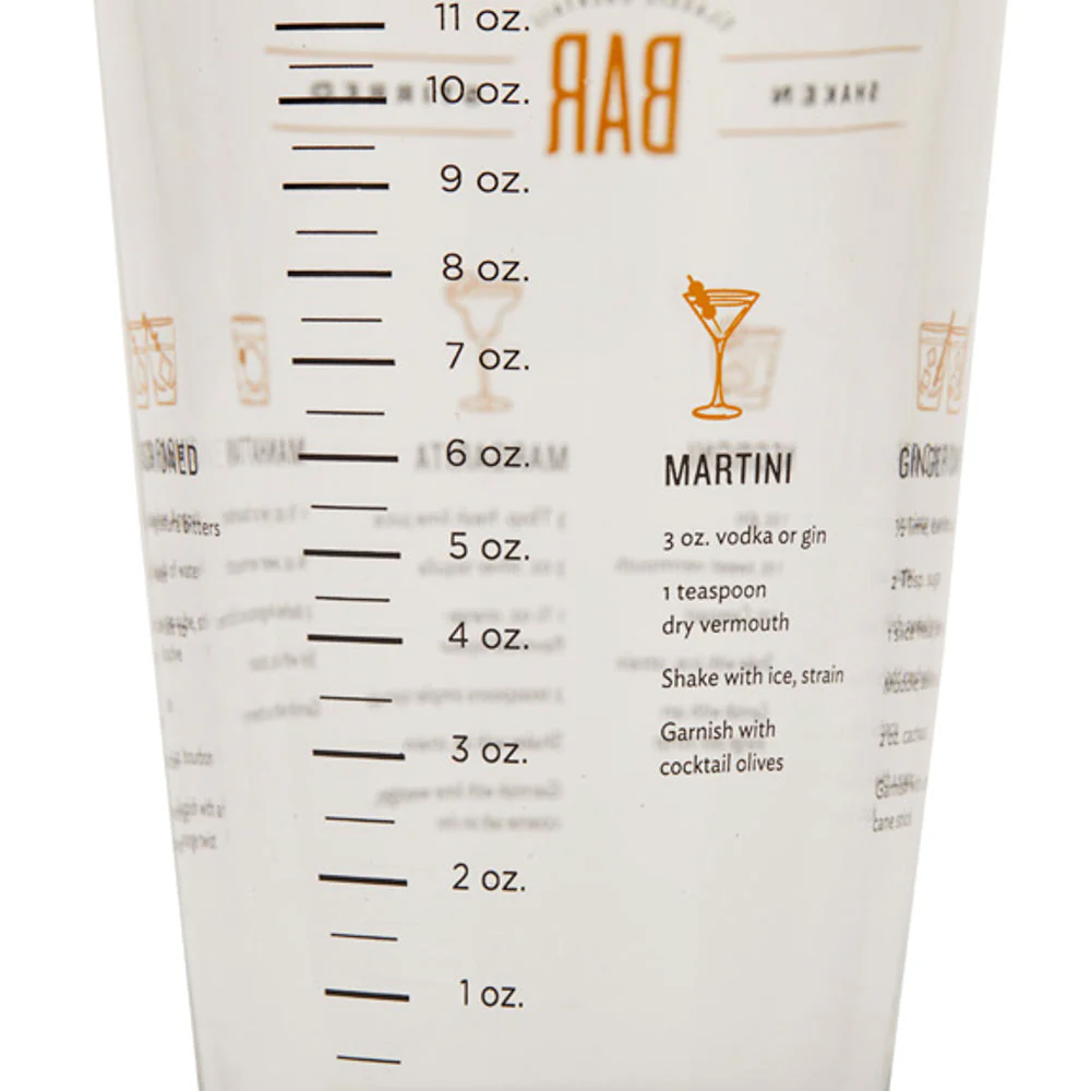 Skye Cocktail Recipe Shaker (Gold) - Image 3
