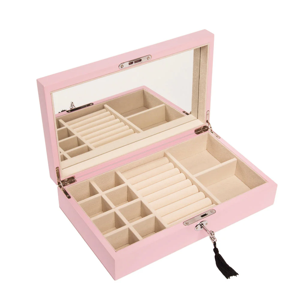 Stackable Jewelry Box set of 2 Rose Quartz - Image 4