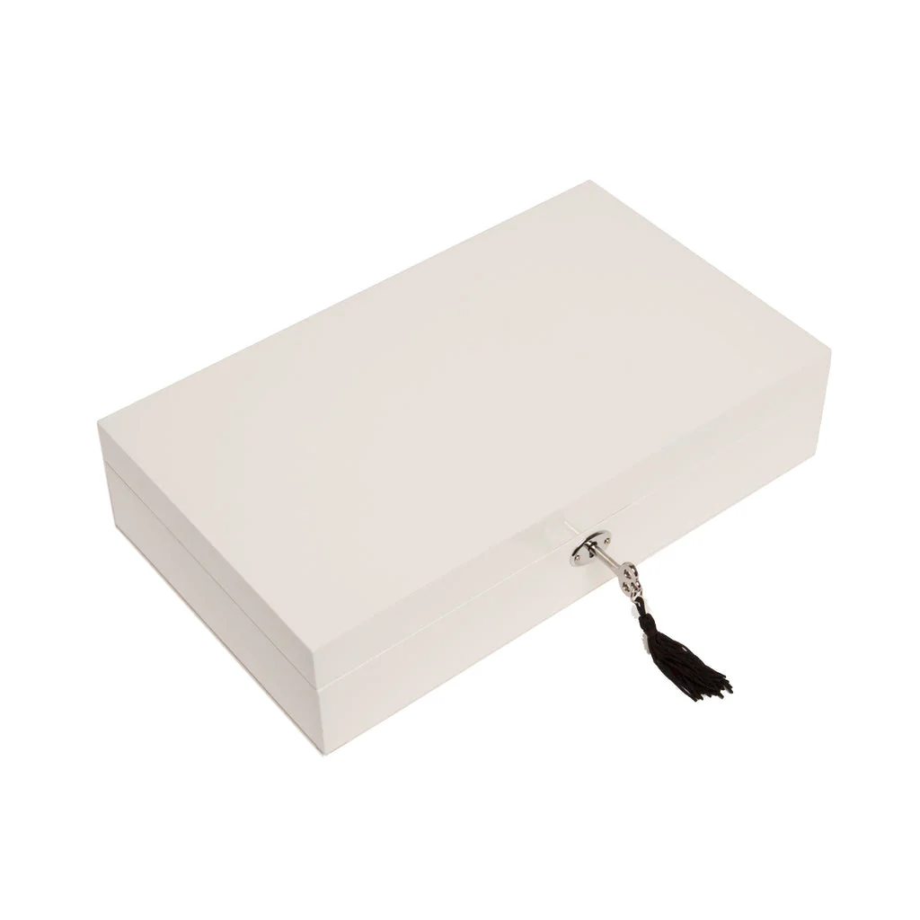 Stackable Jewelry Box set of 2 White - Image 5