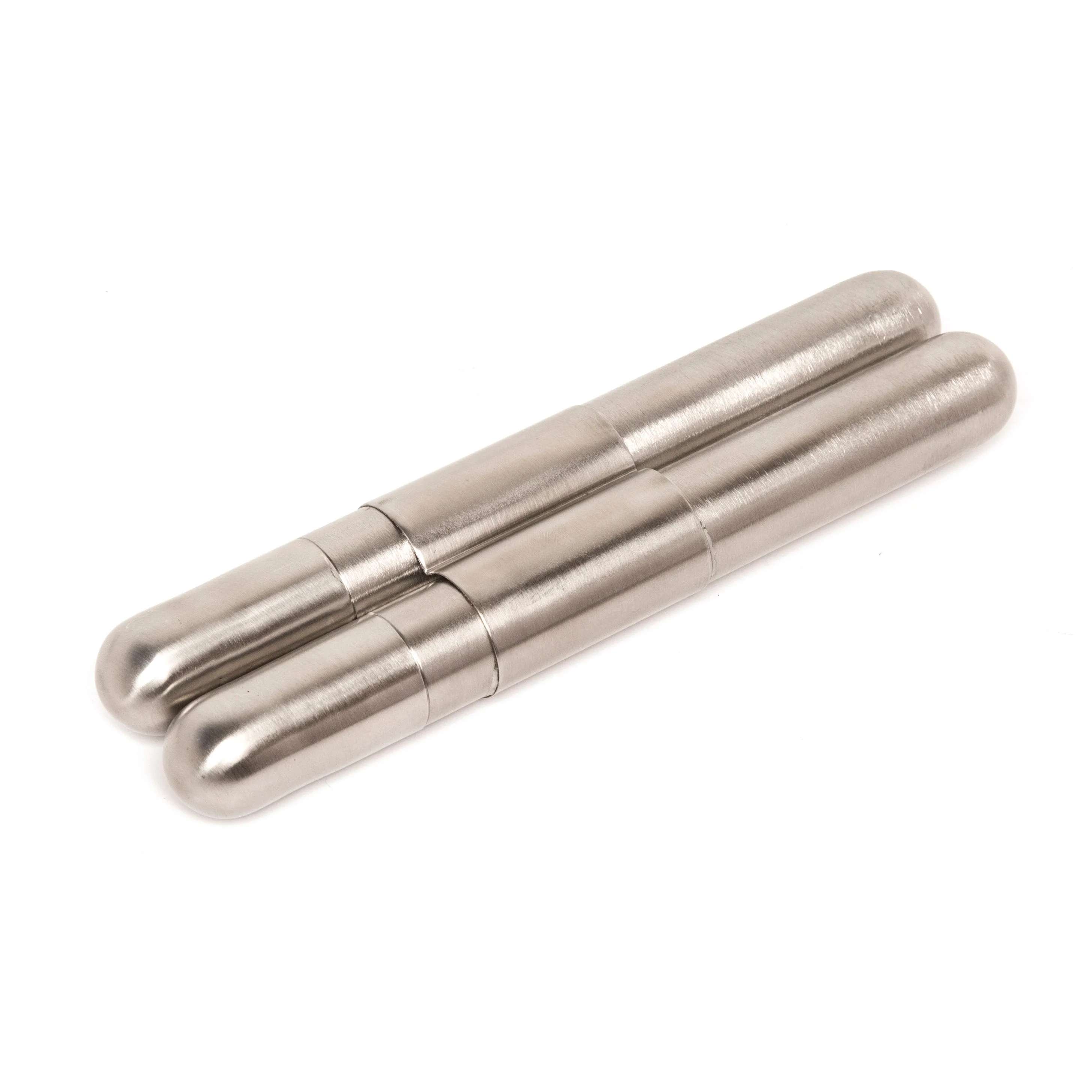 Stainless Steel Flask/Cigar Holder - Image 2
