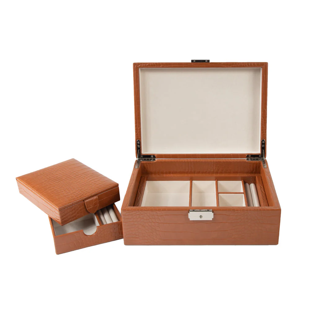 Sydney Jewelry Box with Travel Tray - Image 4