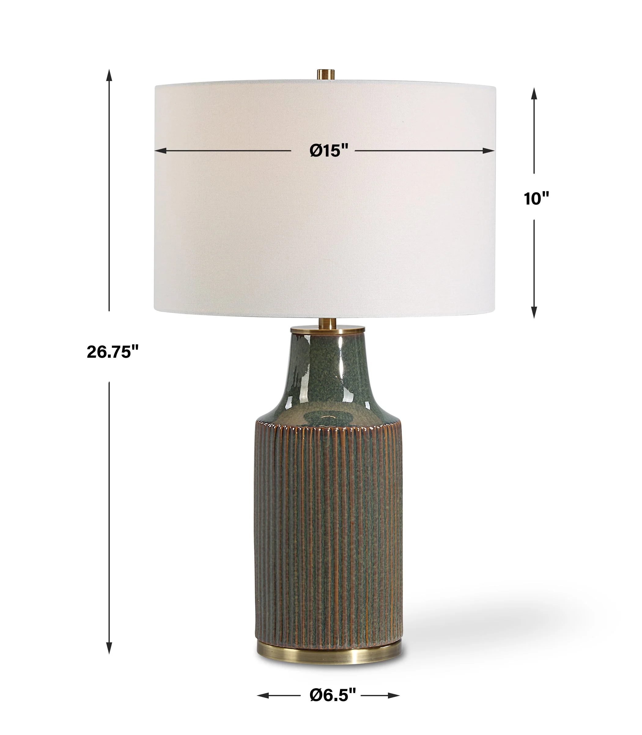 Casual Ceramic Table Lamp - Image 3