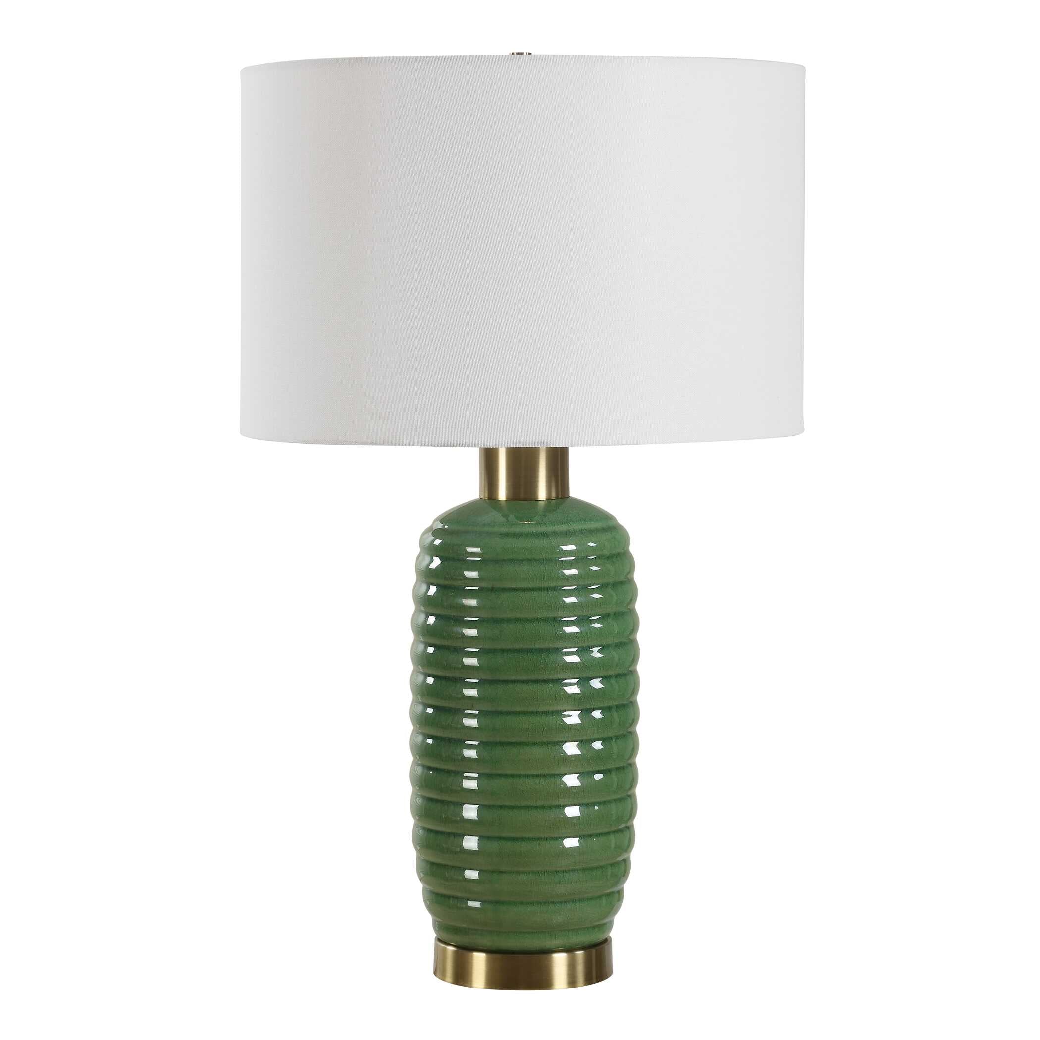 Ceramic Olive Table Lamp - Image 5