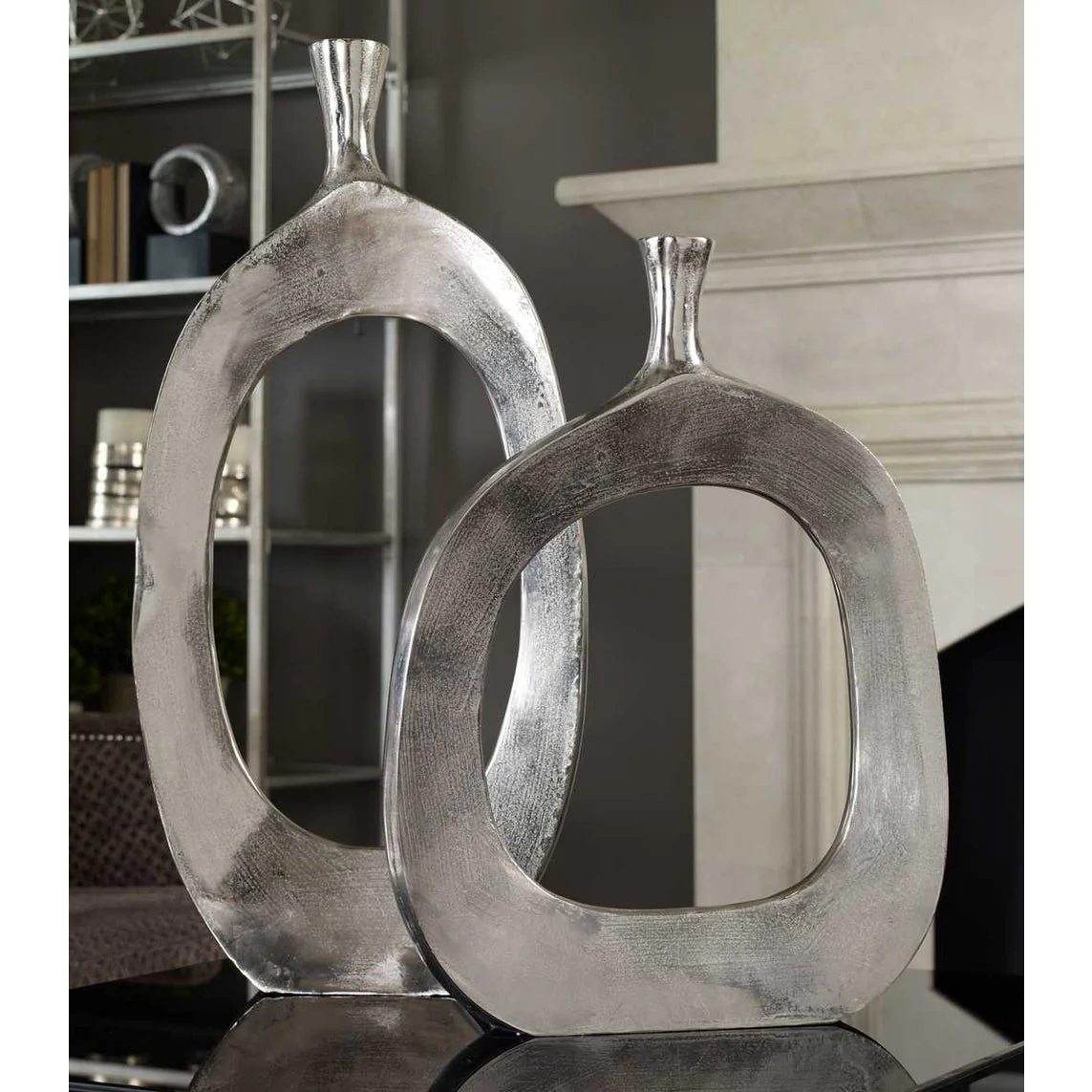 Uttermost Cierra Set/2 Vases / Sculptures - Image 3