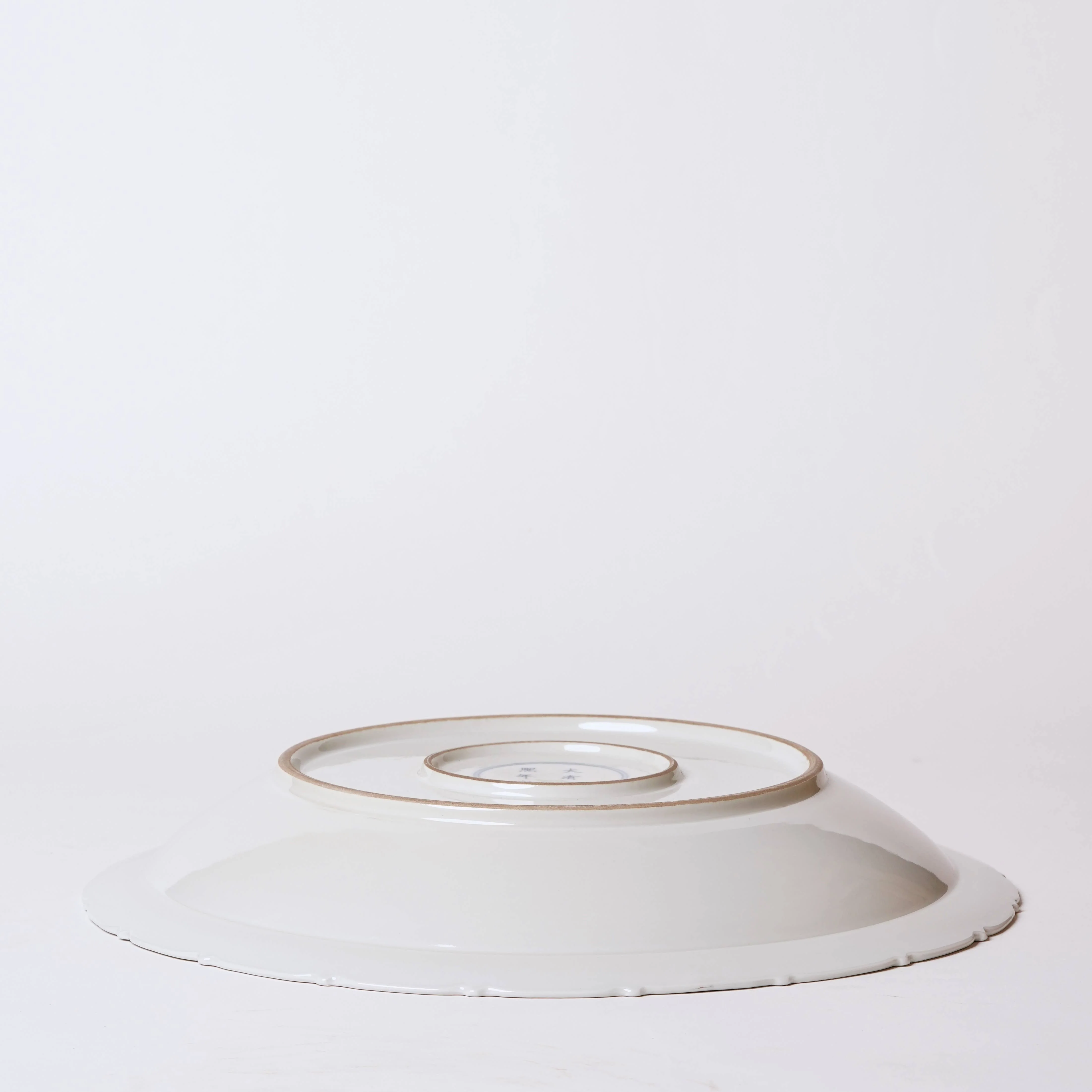 Blue and White Porcelain Double Dragon Platter - Image 4