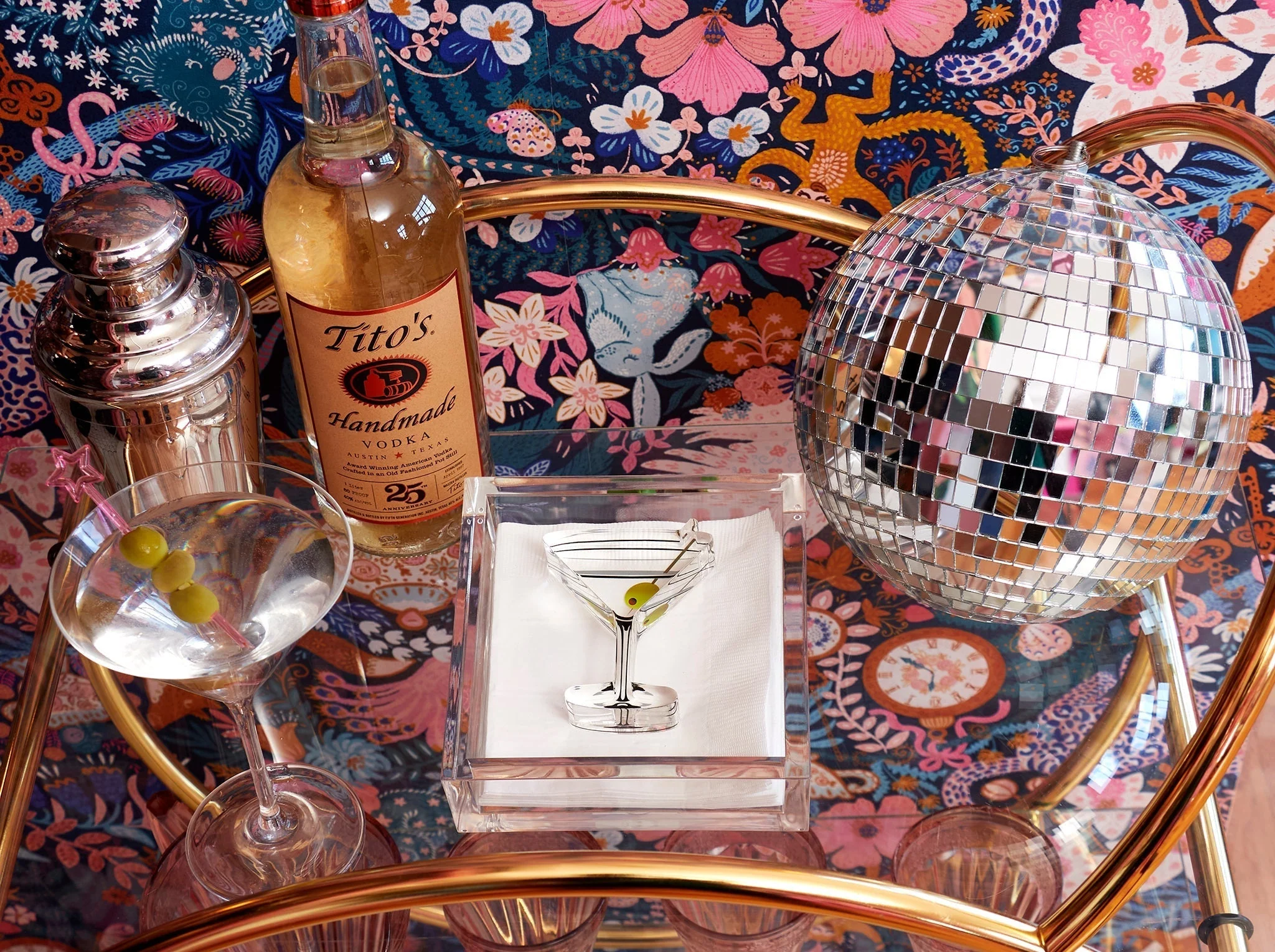 Cocktail Napkin Holder - Martini - Image 3