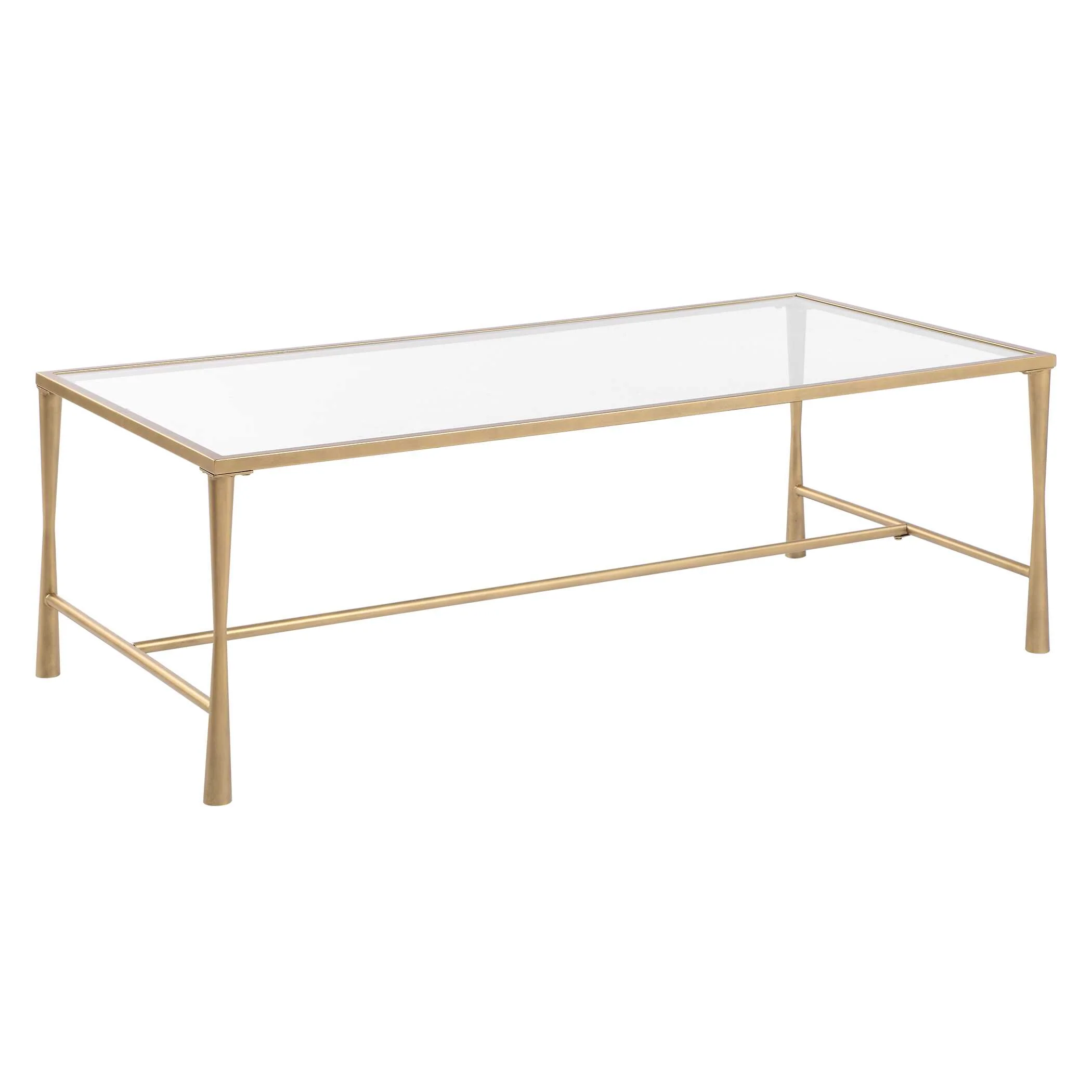 Crafted Antiqued Coffee Table - Image 5