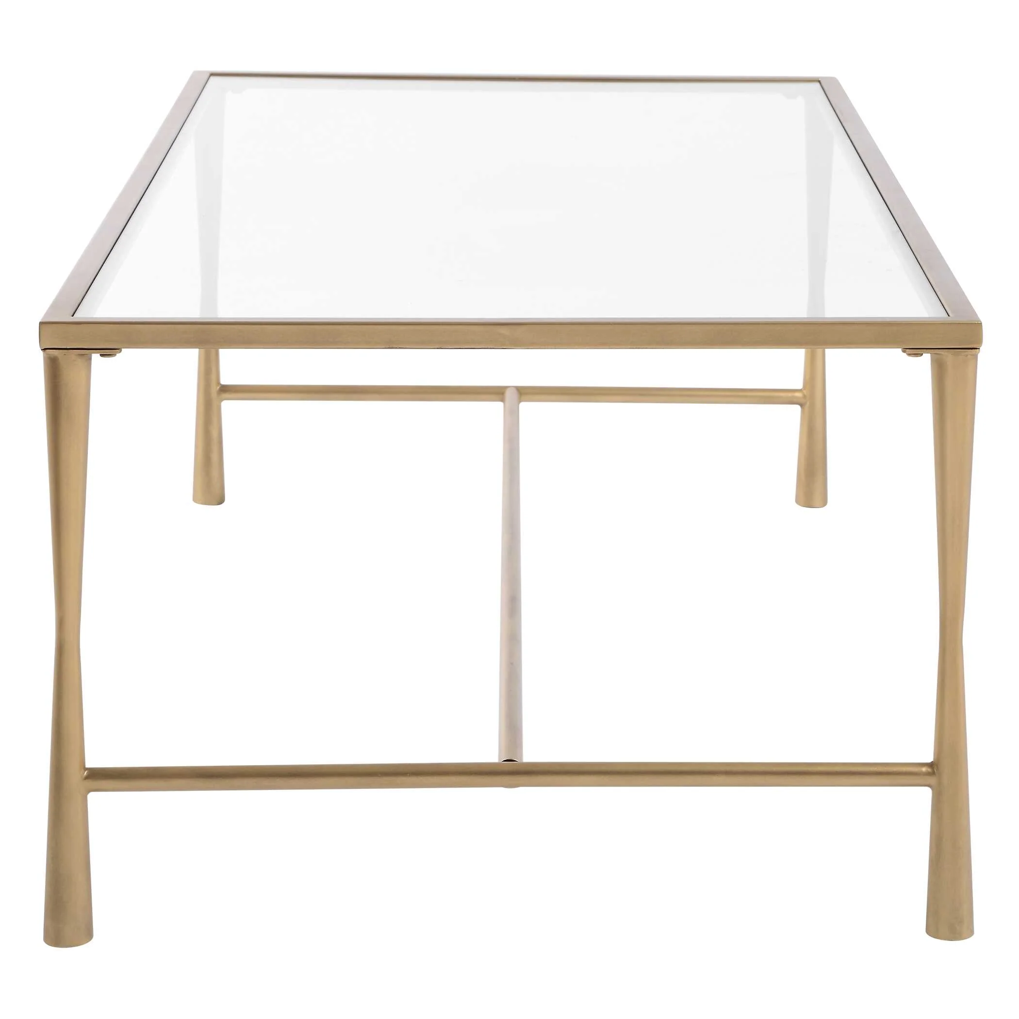 Crafted Antiqued Coffee Table - Image 6