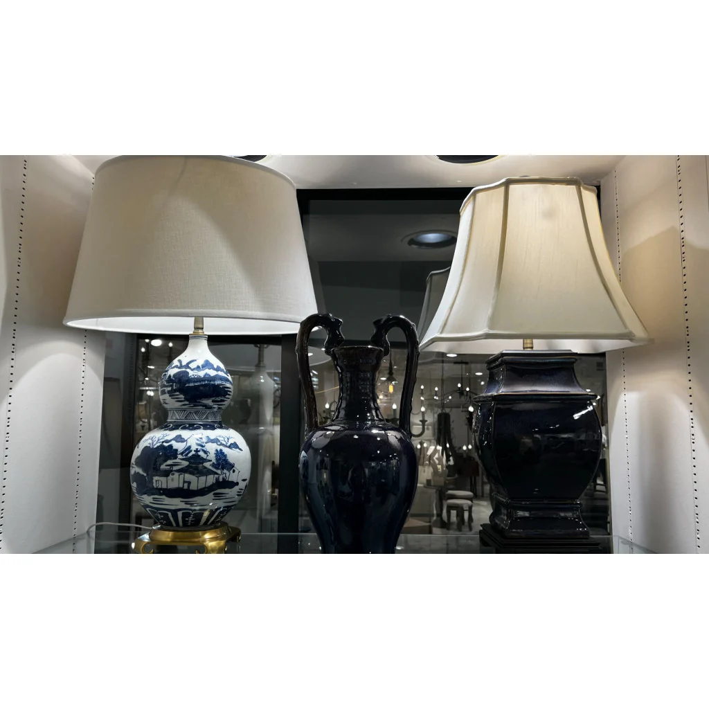 Danny's Fine Porcelain 15L X 15W X 28.5H -SQUARE DRIPPING GLAZE LAMP(122-15-BE) 50848-L - Image 4