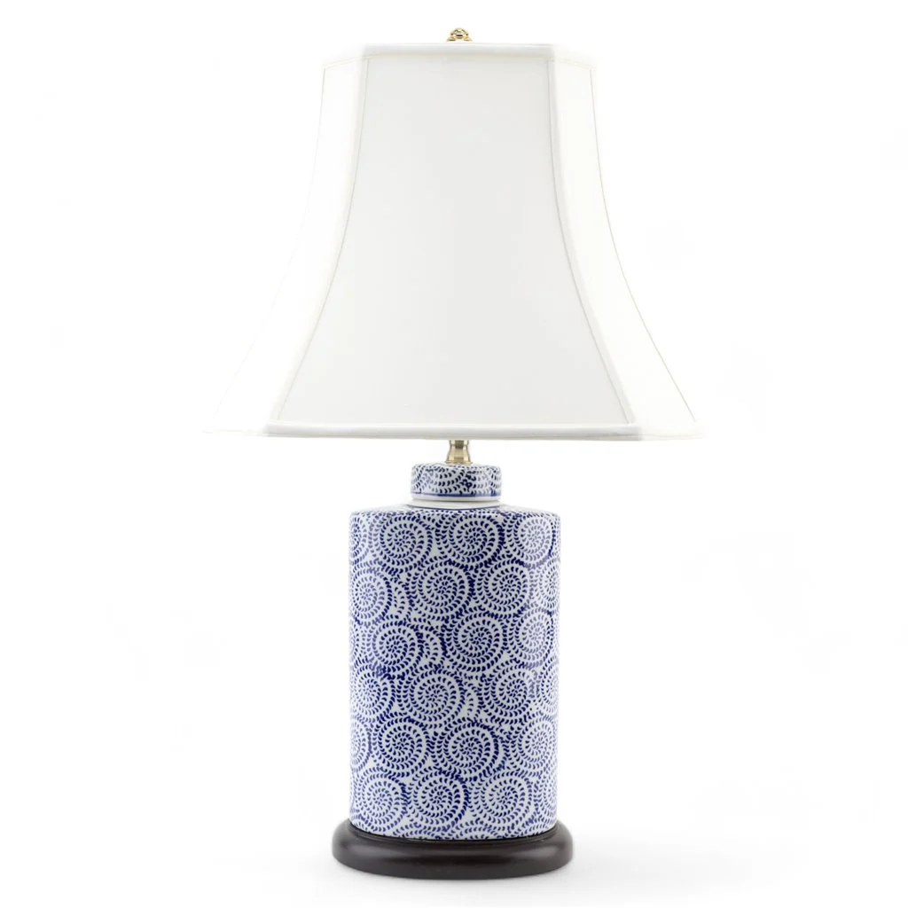 Danny's Fine Porcelain 16L X 12W X 28H - Porcelain Tea Jar Lamp(125-16-Be) 40893-L