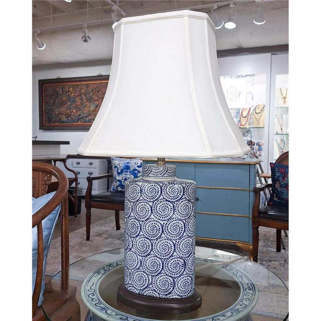Danny's Fine Porcelain 16L X 12W X 28H - Porcelain Tea Jar Lamp(125-16-Be) 40893-L - Image 3