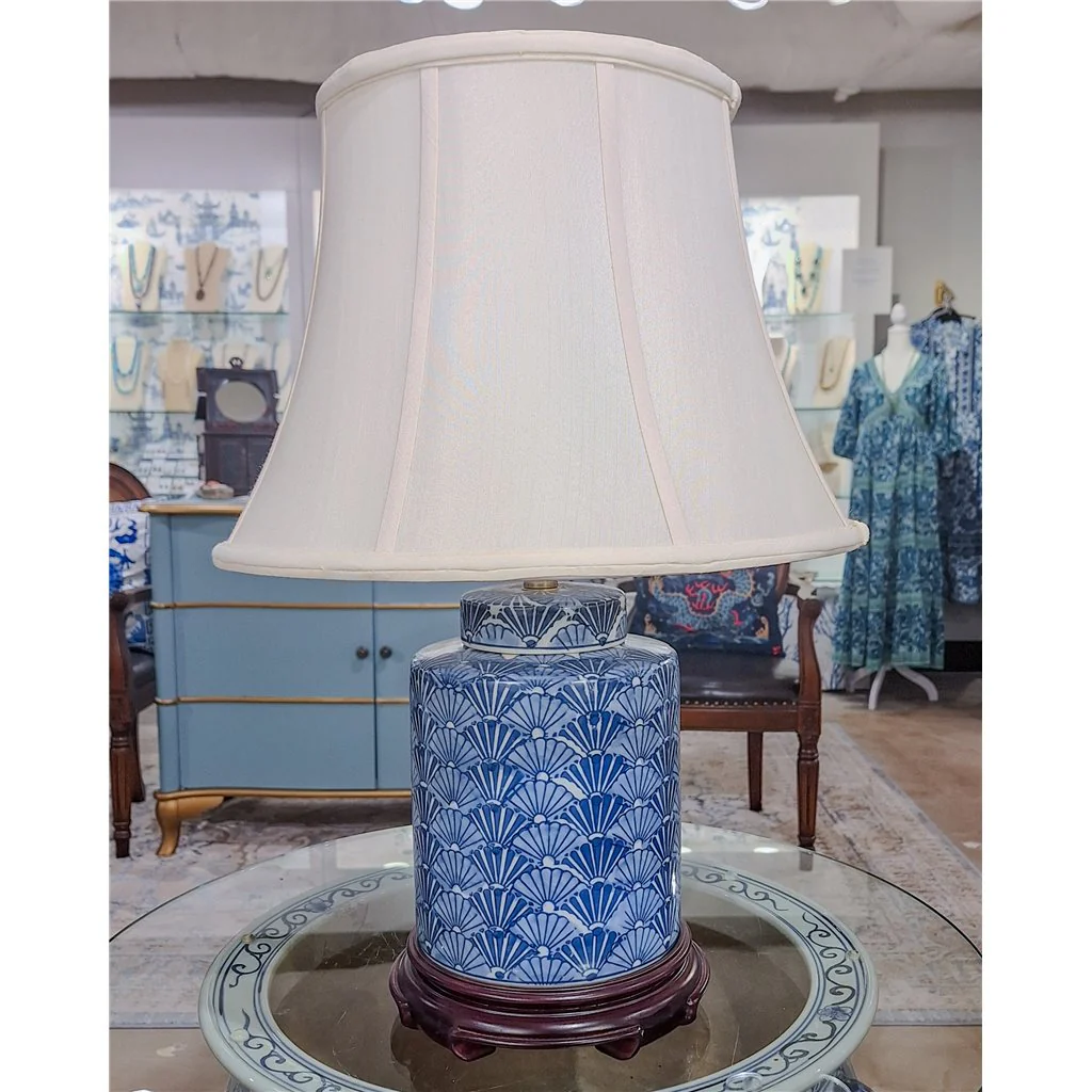 Danny's Fine Porcelain 16L X 16W X 25H - Porcelain Jar Lamp( 109-16-Be) 40896-L - Image 5