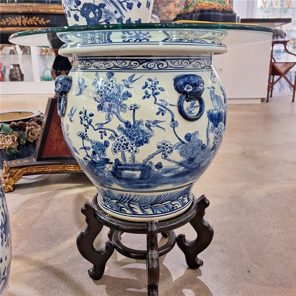 Danny's Fine Porcelain 18inD - FISHBOWL - FLORAL AND 50976 - Image 10