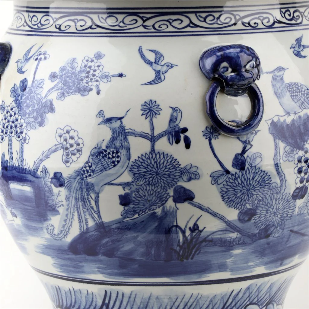 Danny's Fine Porcelain 18inD - FISHBOWL - FLORAL AND 50976 - Image 4