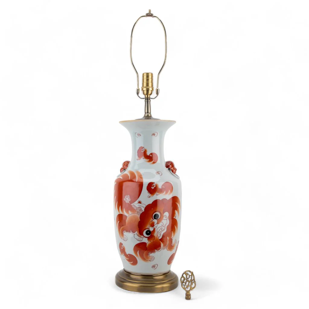 Danny's Fine Porcelain 18X18X35 LAMP-CHINESE LION (CLASSIC) 50074-LG - Image 10