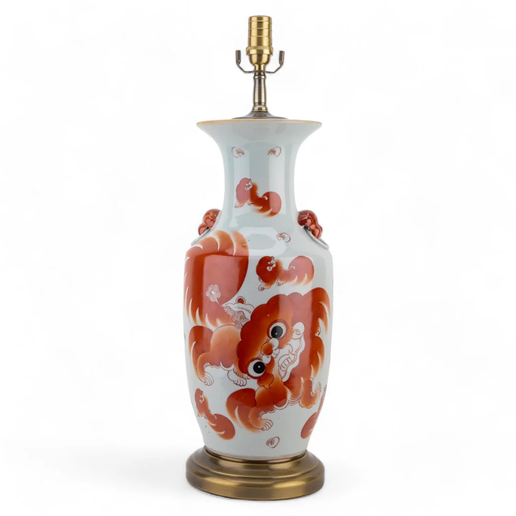 Danny's Fine Porcelain 18X18X35 LAMP-CHINESE LION (CLASSIC) 50074-LG - Image 11