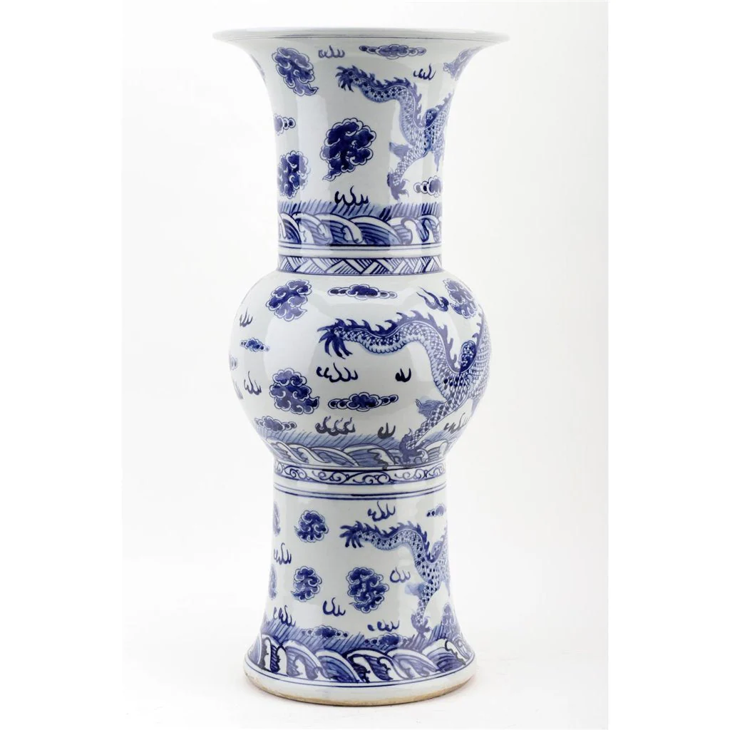 Danny's Fine Porcelain 22.5inH - PALACE VASE (DRAGON) 50968 - Image 3