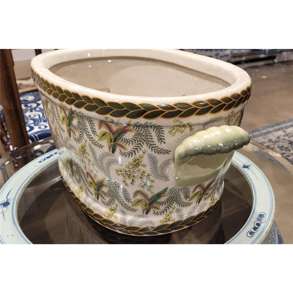 Danny's Fine Porcelain Basin - Fern 14133 - Image 10