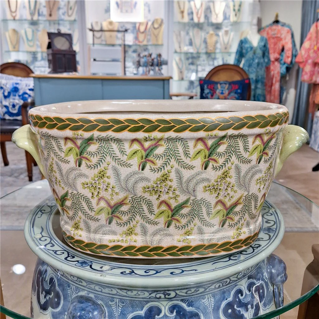 Danny's Fine Porcelain Basin - Fern 14133 - Image 2