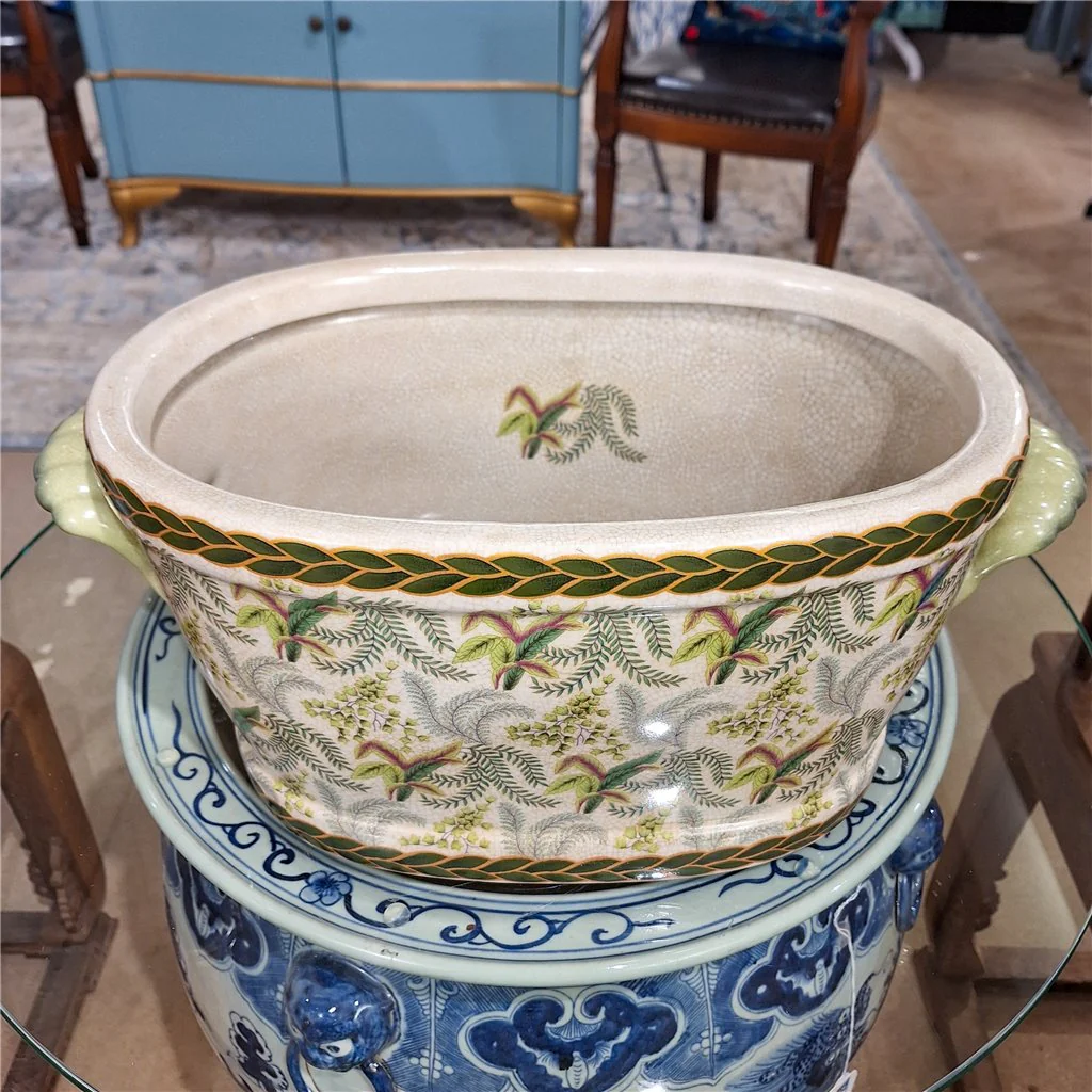 Danny's Fine Porcelain Basin - Fern 14133 - Image 3
