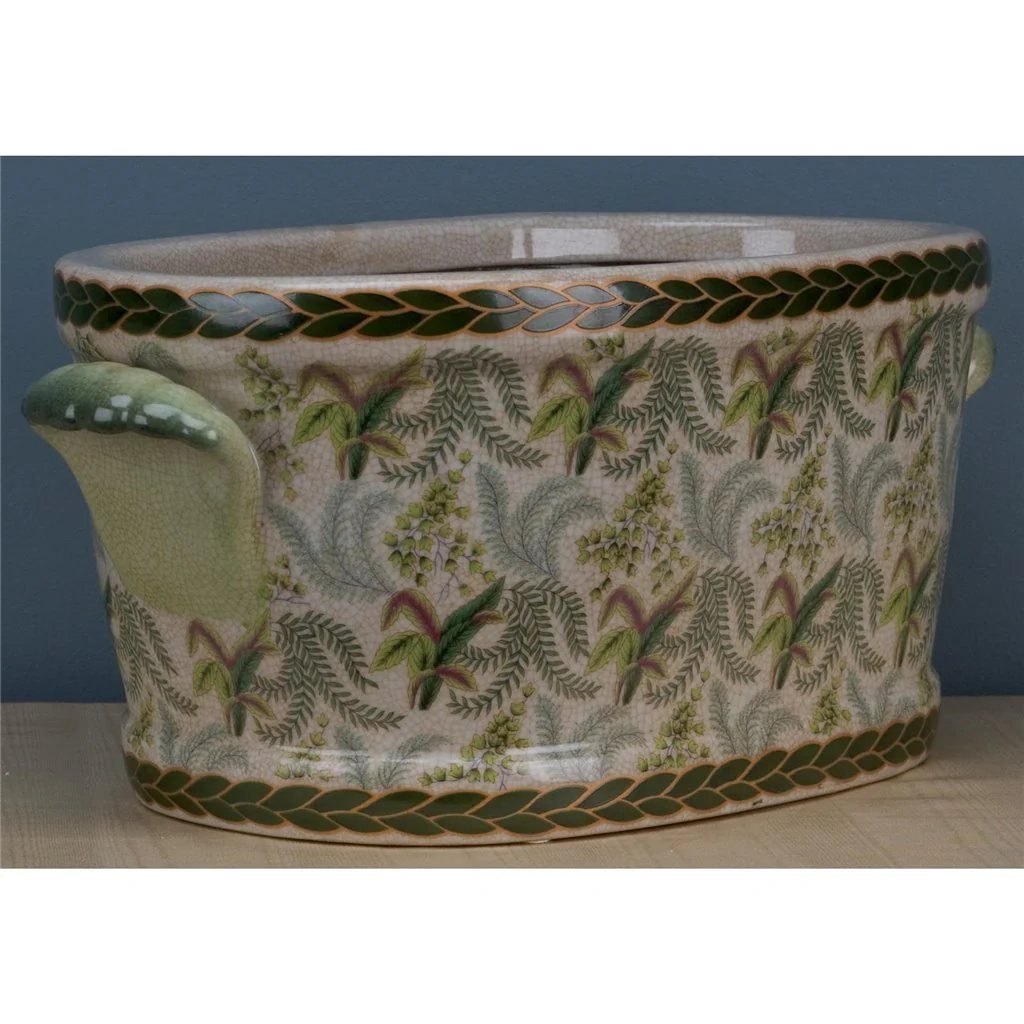 Danny's Fine Porcelain Basin - Fern 14133 - Image 6