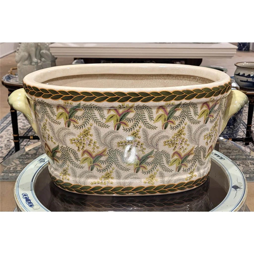 Danny's Fine Porcelain Basin - Fern 14133 - Image 8