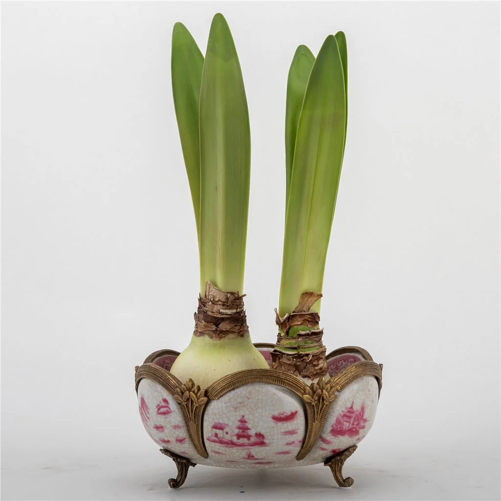 Danny's Fine Porcelain Basin With Bronze-Pink Willow 14269 - Image 11