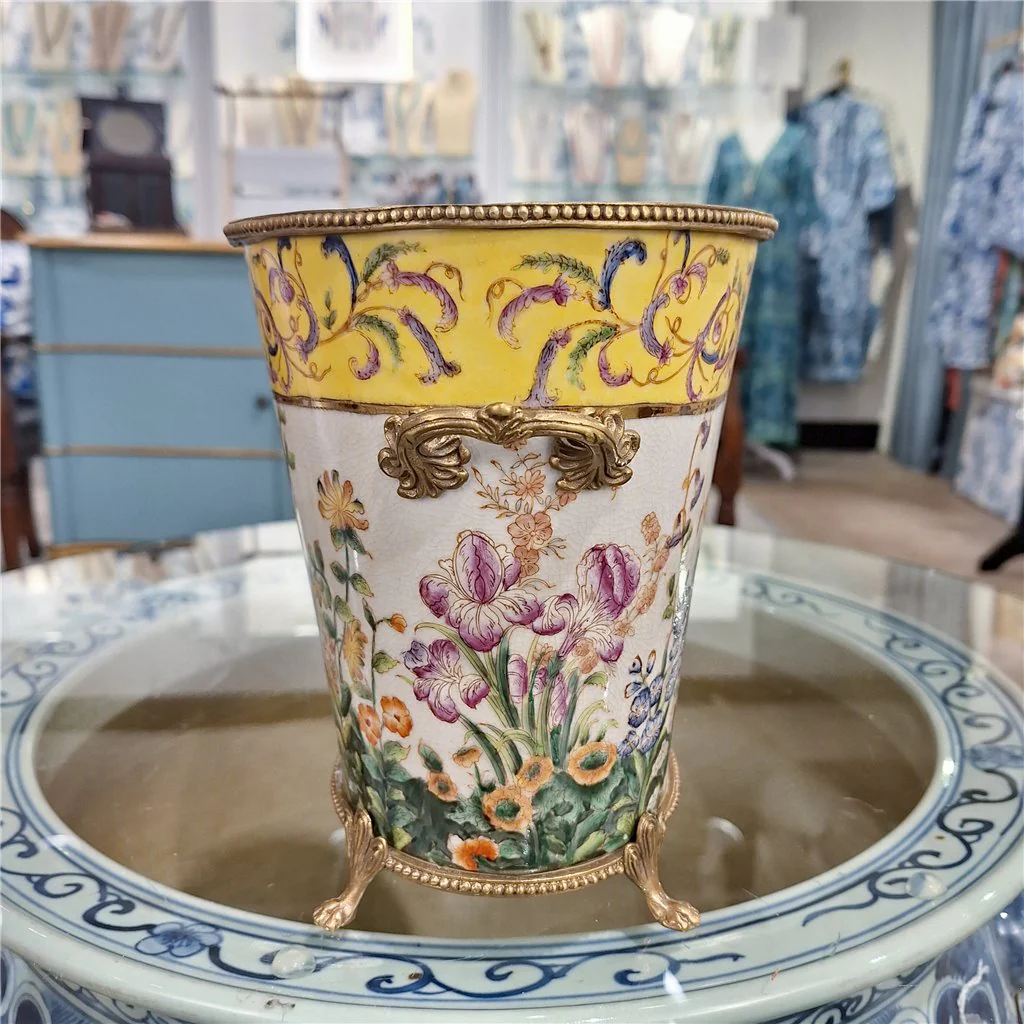 Danny's Fine Porcelain Basin With Bronze-Wild Breeze 14272 - Image 14