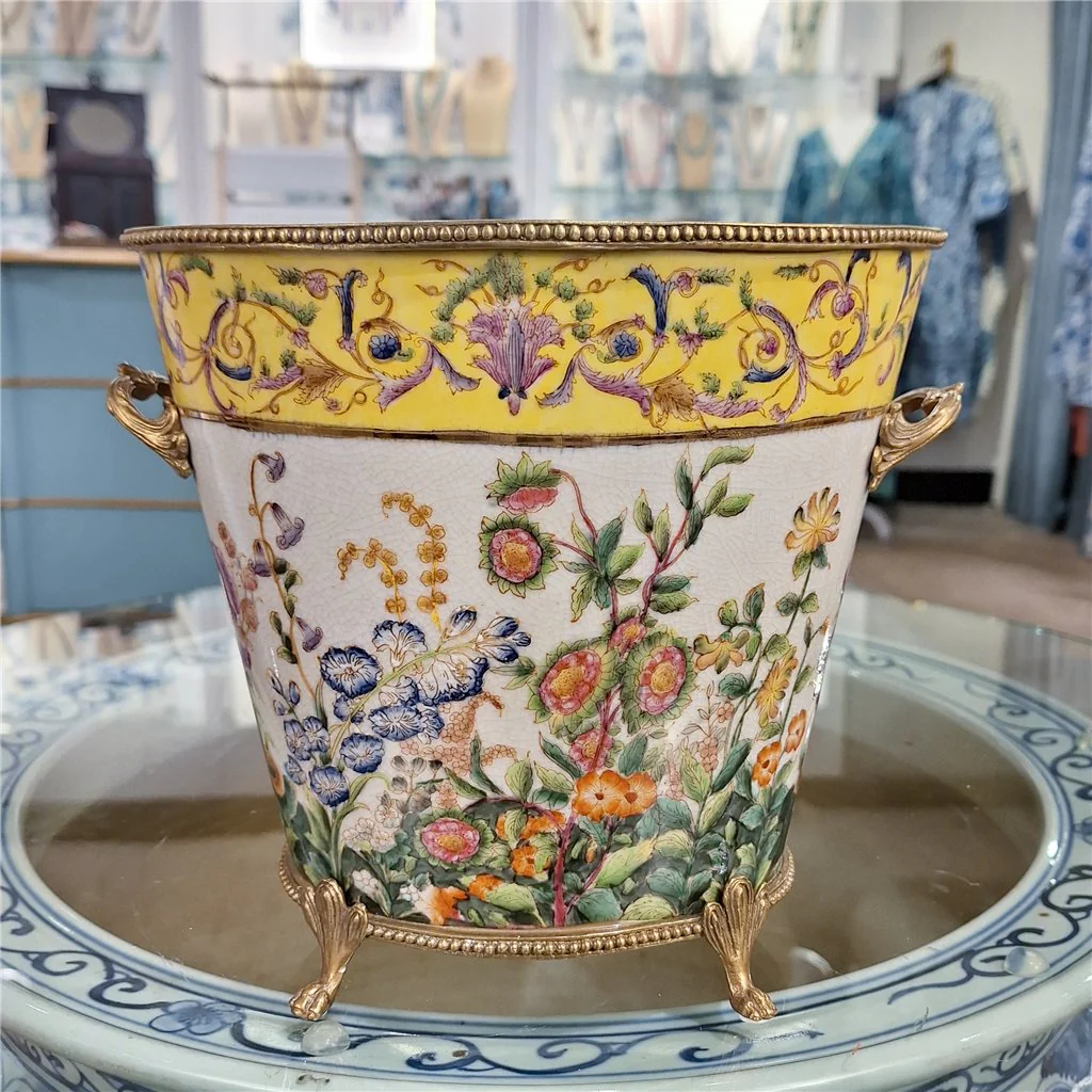Danny's Fine Porcelain Basin With Bronze-Wild Breeze 14272 - Image 16