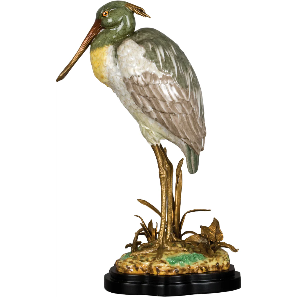 Danny's Fine Porcelain Bird Spoonbill Egret 60135