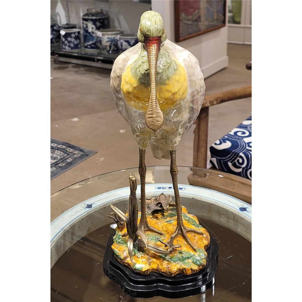 Danny's Fine Porcelain Bird Spoonbill Egret 60135 - Image 3