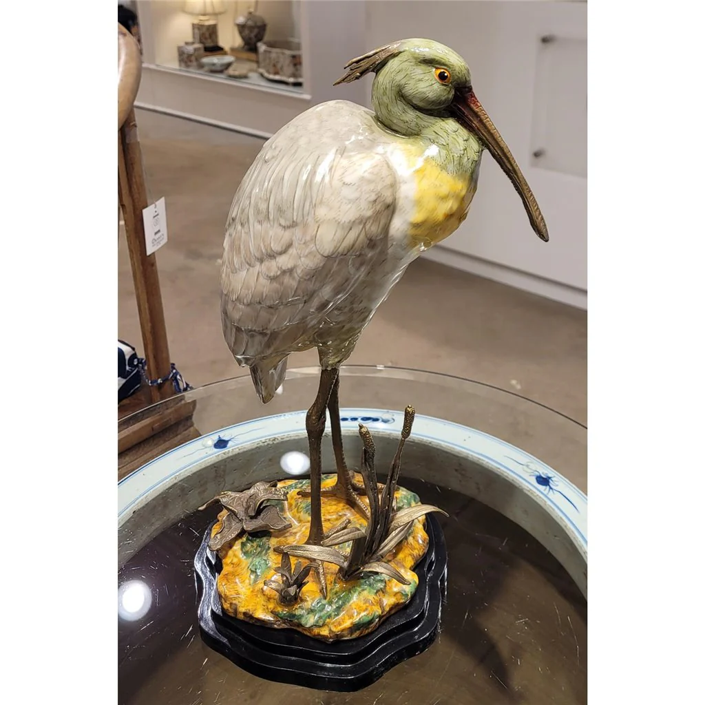 Danny's Fine Porcelain Bird Spoonbill Egret 60135 - Image 4