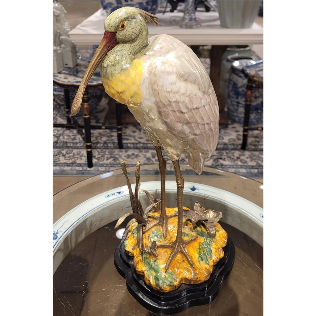 Danny's Fine Porcelain Bird Spoonbill Egret 60135 - Image 6