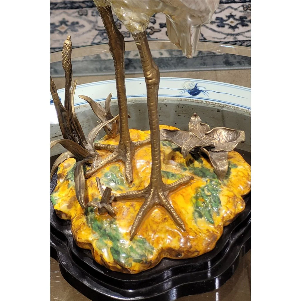 Danny's Fine Porcelain Bird Spoonbill Egret 60135 - Image 8