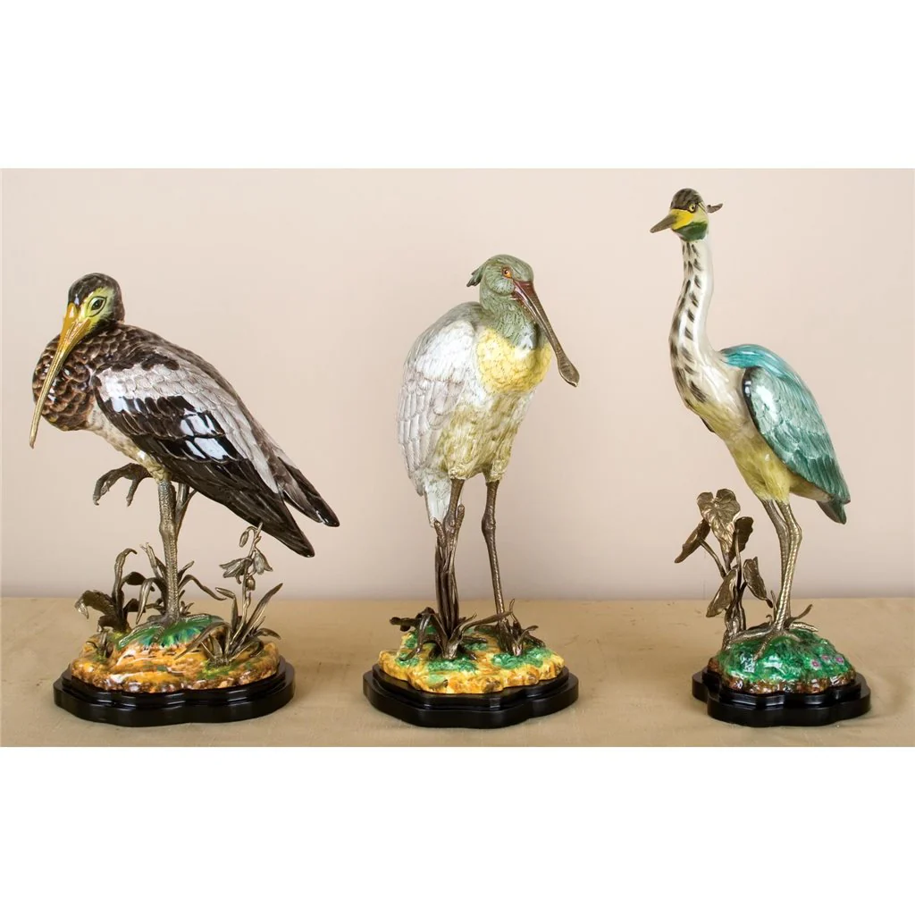 Danny's Fine Porcelain Bird Spoonbill Egret 60135 - Image 9