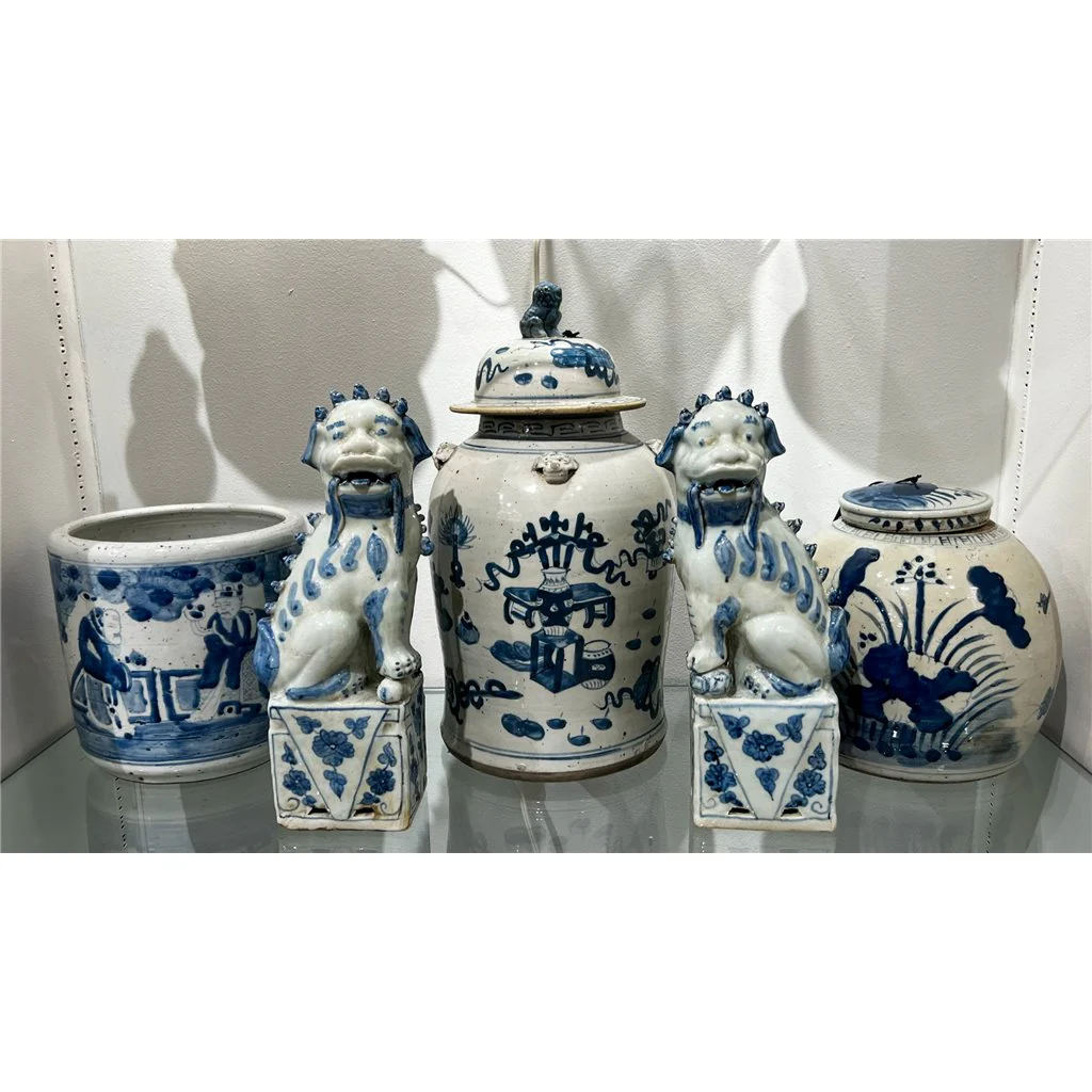 Danny's Fine Porcelain Blue And White Bulb Lidded Jar (Classic) 50239 - Image 10