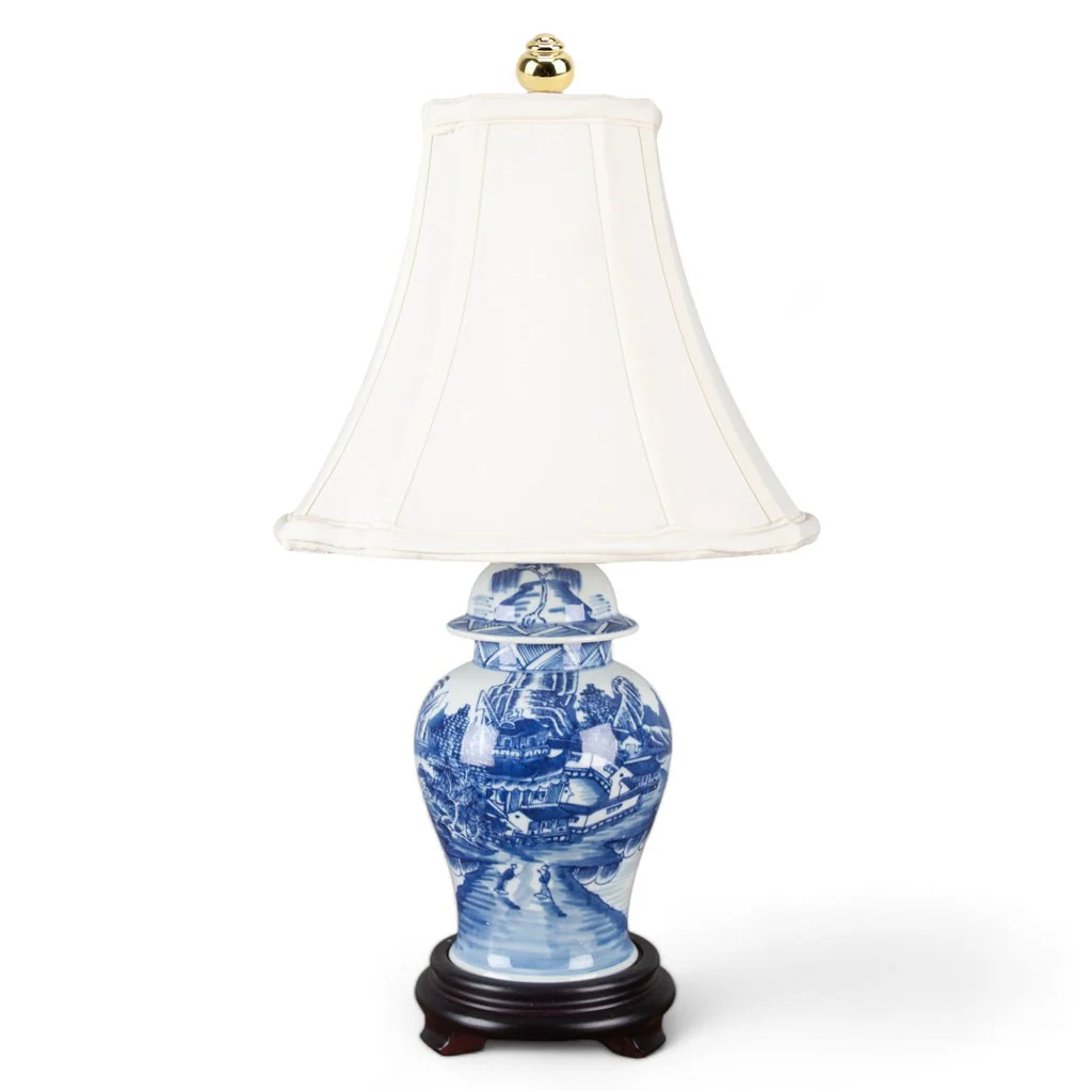 Danny's Fine Porcelain Blue And White Lamp 50115-L