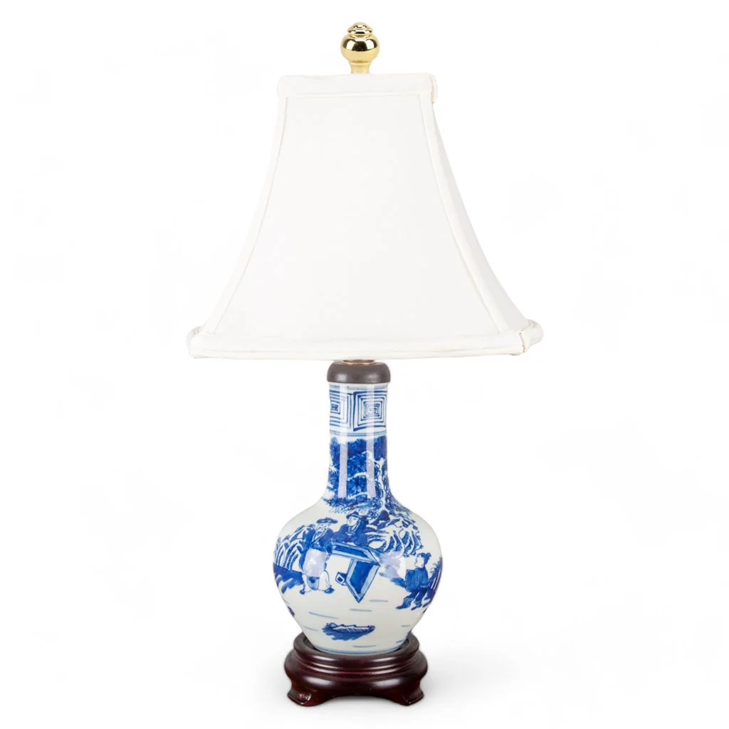 Danny's Fine Porcelain Blue And White Lamp 50117-L