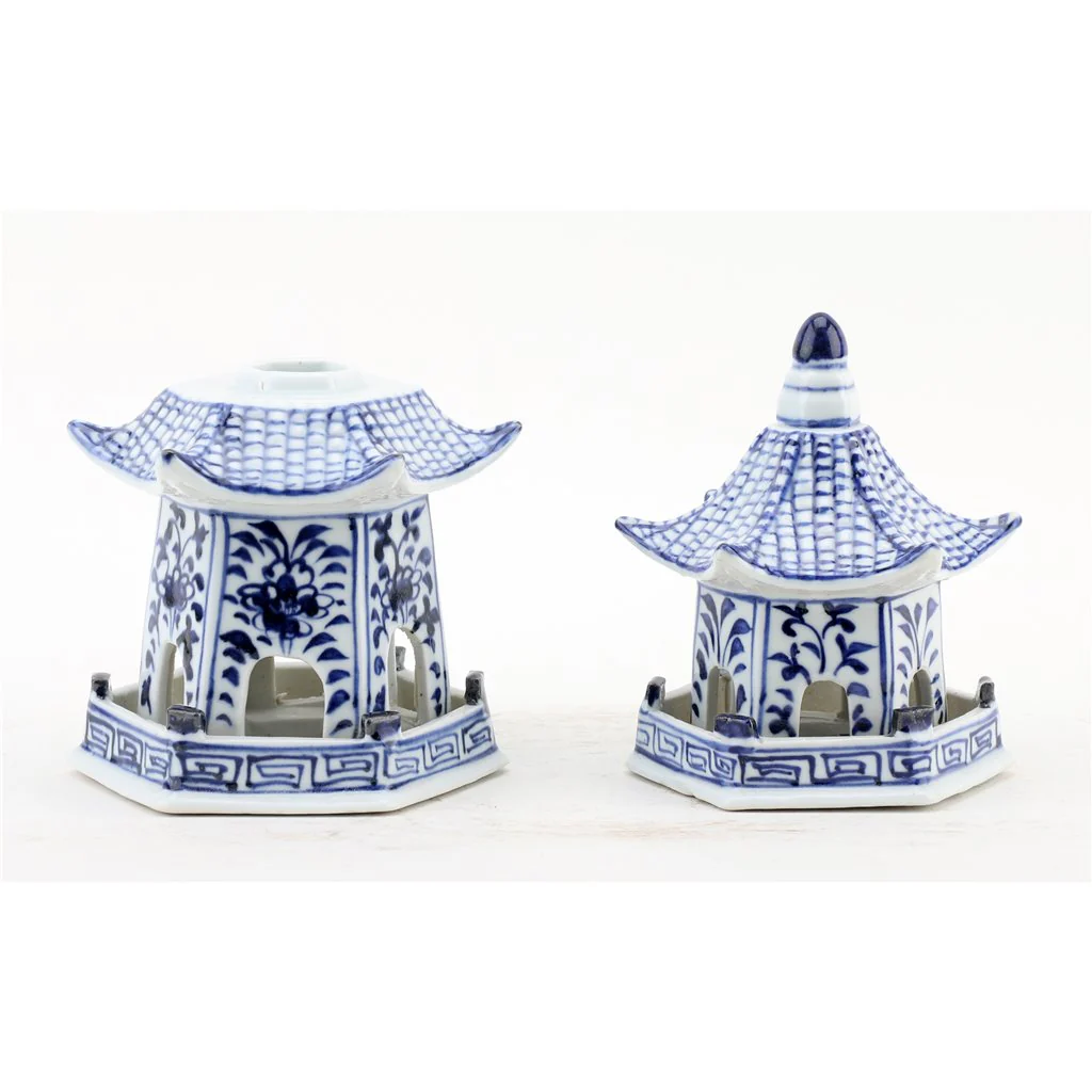 Danny's Fine Porcelain Blue And White Pagoda(4 Sections) 50818 - Image 7